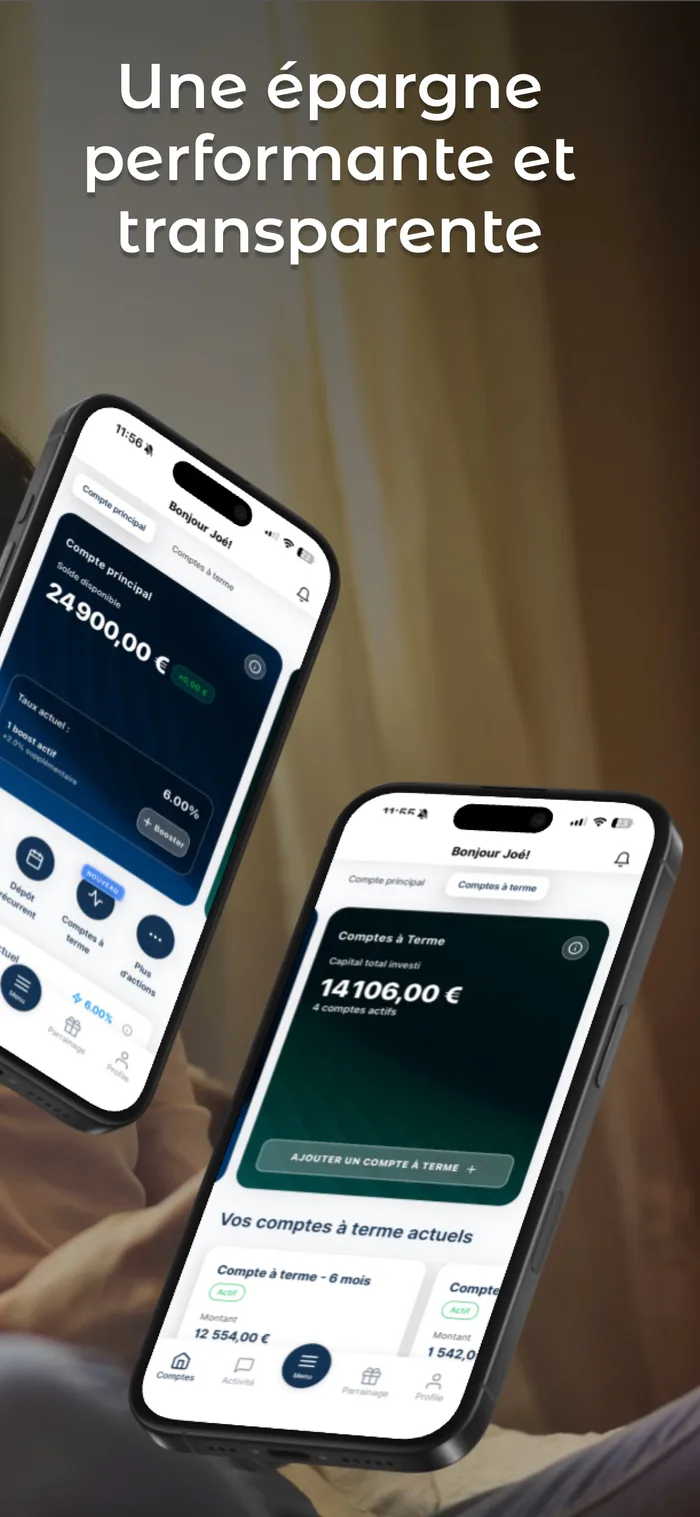 App Store visual: transparent, high-performing savings