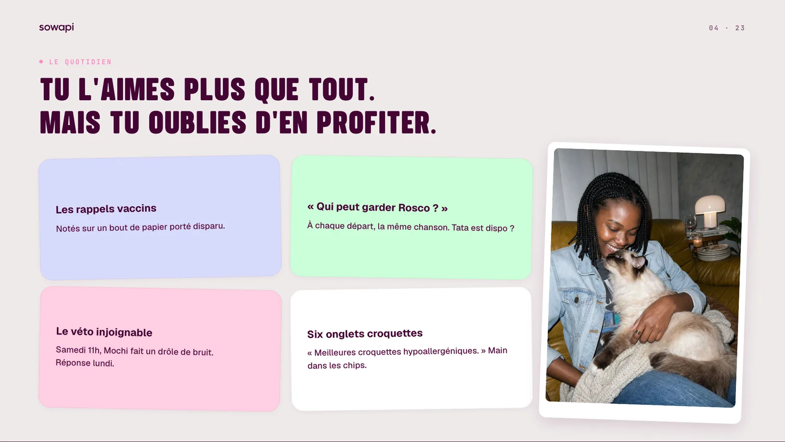 Sowapi seed pitch deck, slide 4